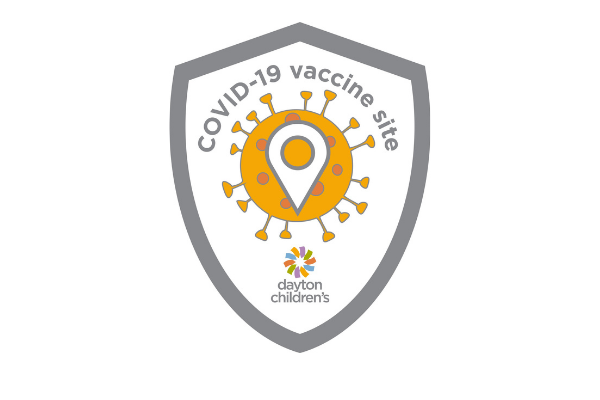 Dayton Children's COVID-19 vaccine site logo