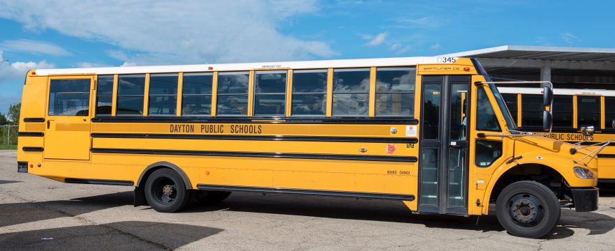 Dayton Public Schools school bus
