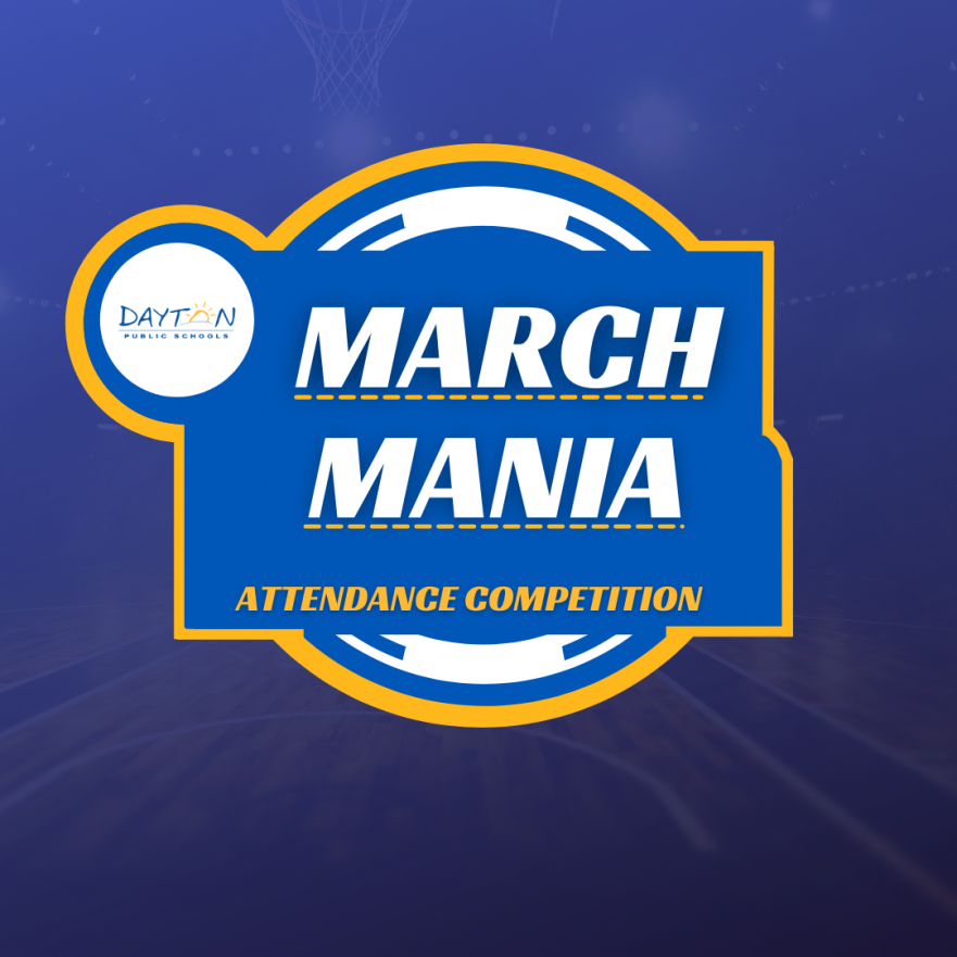 March Mania Attendance Competition graphic.