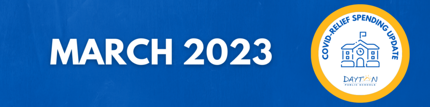March 2023 banner.